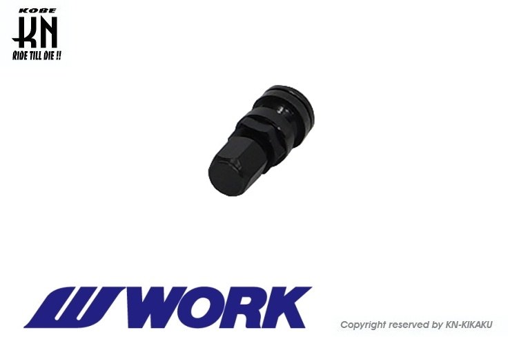 KN企画 ケイエヌキカク WORK ホイール用アルミエアーバルブ エアバルブ