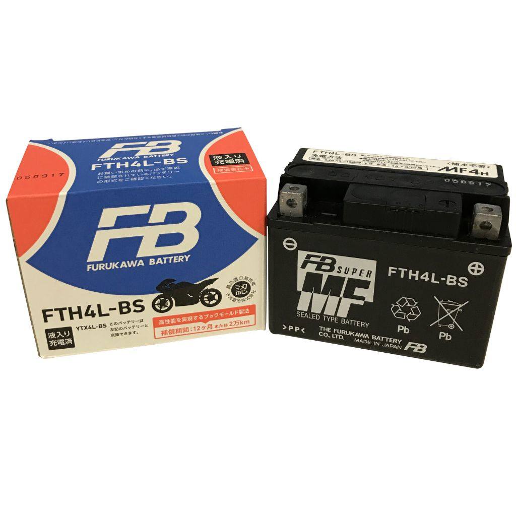 古河バッテリー フルカワバッテリー FTH4L-BS 制御弁式 (VRLA) バッテリー FTシリーズ