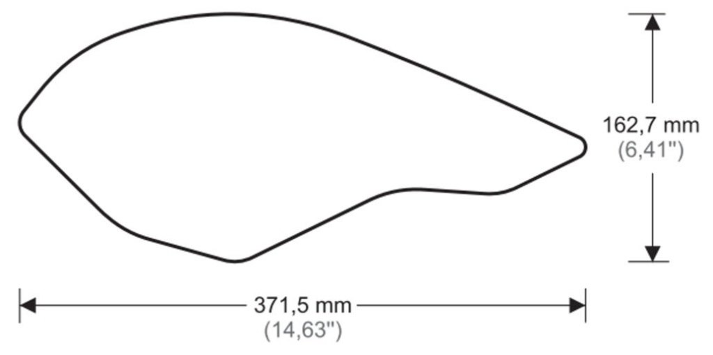 Puig プーチ サイドタンクパッド (SIDE TANK PADS) DAYTONA 675 R STREET TRIPLE S RS TRIUMPH トライアンフ ニーグリップパッド タンク関連 外装