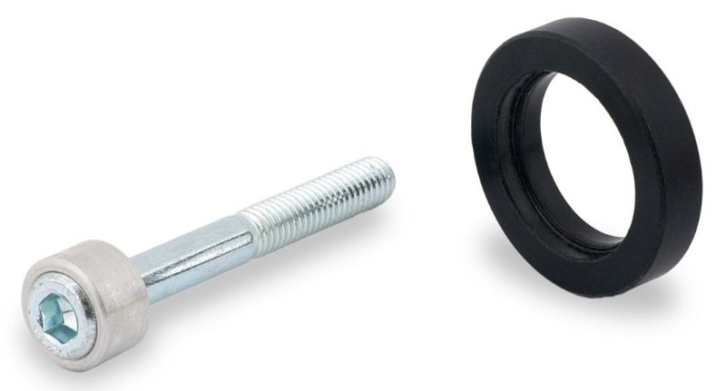 CNC Racing シーエヌシーレーシング ブレーキレバーガード 取付スペーサー Monster 937 DUCATI ドゥカティ その他ハンドガードオプション・補修部品 ハンドル周辺パーツ ハンドル