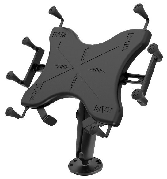 RAM MOUNTS ラムマウント Xグリップ(XL)＆AMPSラウンドベースッセット(ロングアーム) その他各種電子機器マウント・オプション・補修部品 電子機器類