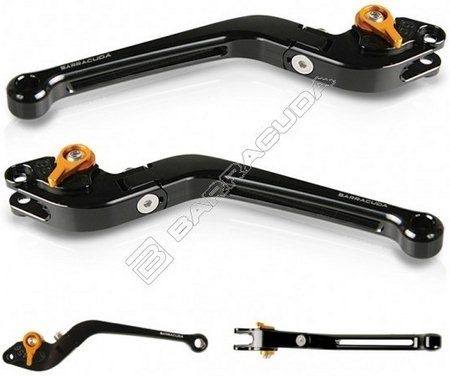 BARRACUDA バラクーダ ブレーキ-クラッチ-レバーキット 取り外し可能(ペア) Speed Triple Street Tiger 1050 TRIUMPH トライアンフ ブレーキ・クラッチレバーセット ハンドル周辺パーツ ハンドル(2)