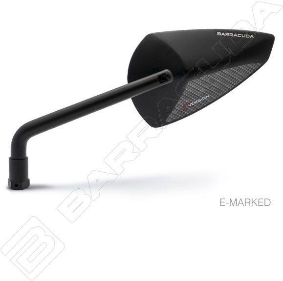 BARRACUDA バラクーダ Mirror R Version With Insert Black ミラー ハンドル