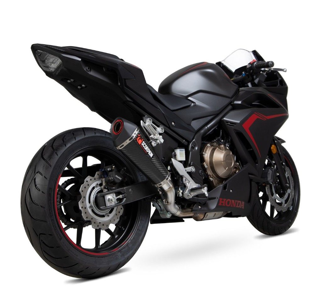 SCORPION スコーピオン セルケトテーパー スリップオンマフラー CBR500R HONDA ホンダのサムネイル