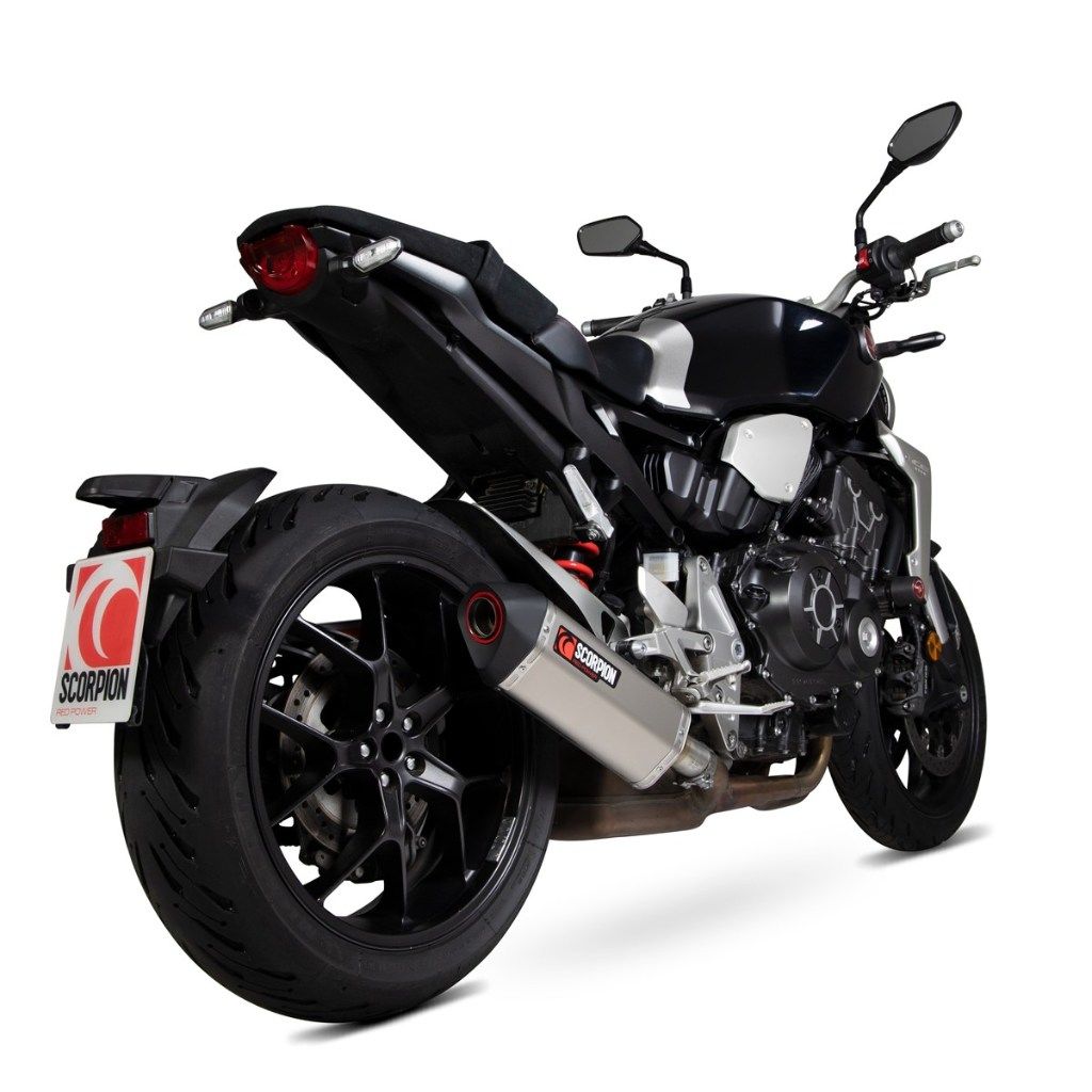 Mufflers - SCORPION スコーピオン セルケトパラレル スリップオンマフラー CB1000 R HONDA ホンダ マフラー