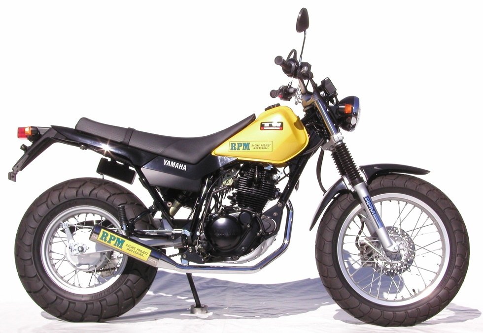 RPM アールピーエム 250SingleIIフルエキゾーストマフラー TW225E TW200 YAMAHA ヤマハ YAMAHA ヤマハ