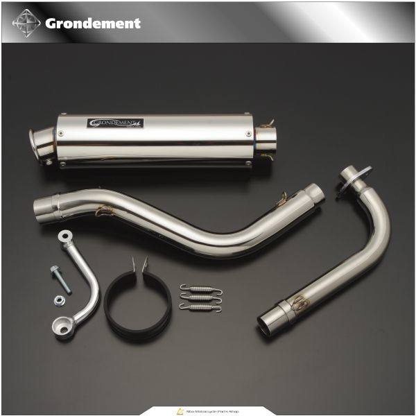 GRONDEMENT グロンドマン TRIGGER トリガー ステンレスシルバーマフラー MONKEY [モンキー] HONDA ホンダ フルエキゾーストマフラー マフラー