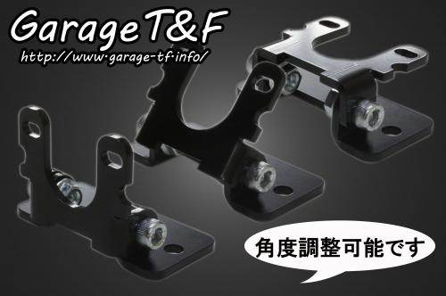 Garage T&F ガレージ サイドナンバーキット専用 丸型テールランプLEDクリアーレン...