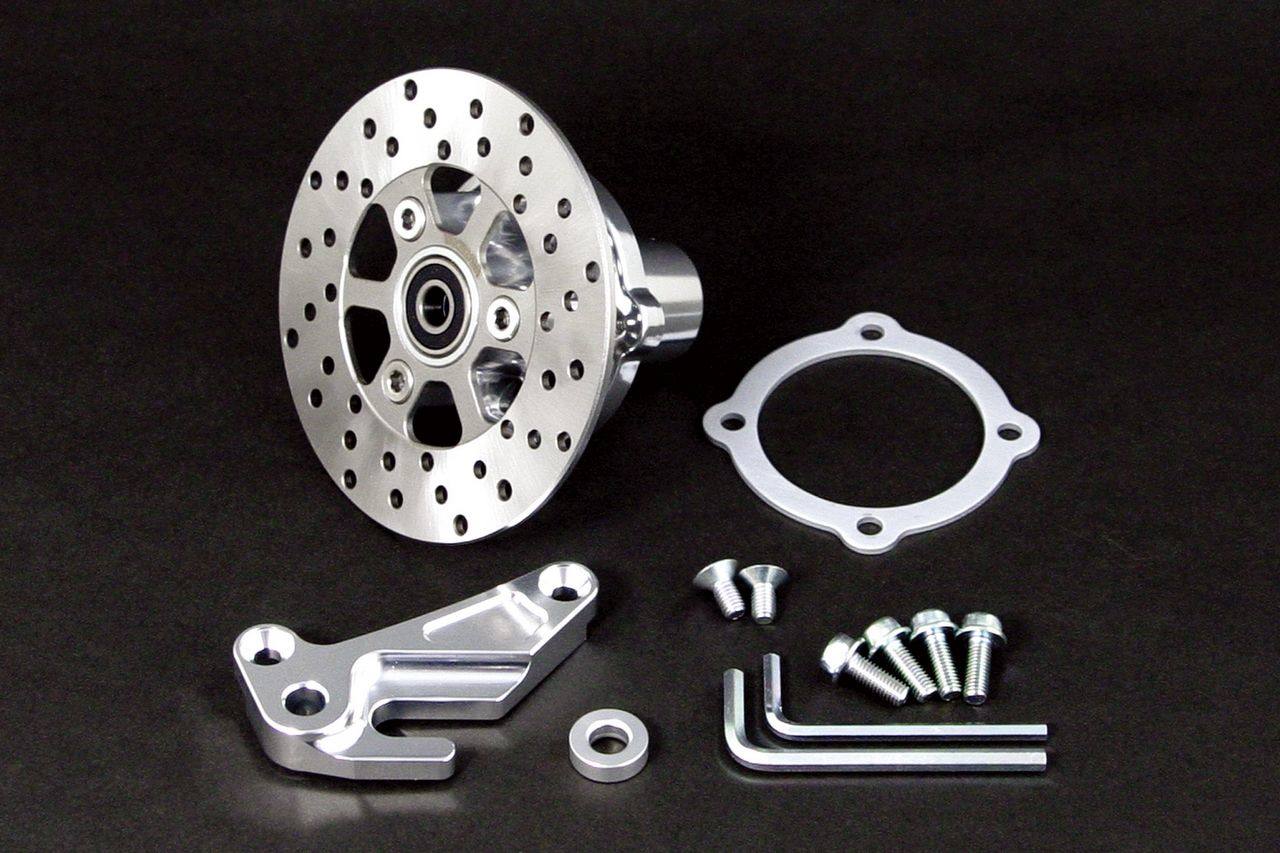 SP武川 SPタケガワ ディスクローター＆ハブキット(8インチ／アルミダイカスト製) ハブ ホイール関連 足..