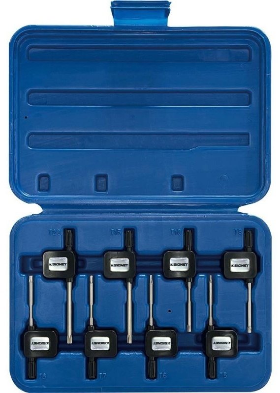 SIGNET シグネット 8PCS フラッグ型 ヘクスローブレンチセット 35813 セット工具