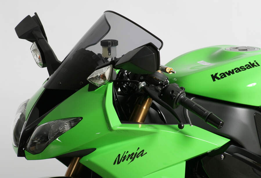 MRA エムアールエー スクリーン オリジナル ZX-10R ZX-6R KAWASAKI カワサキ 外装 カラー：クリア／グラデーション有り