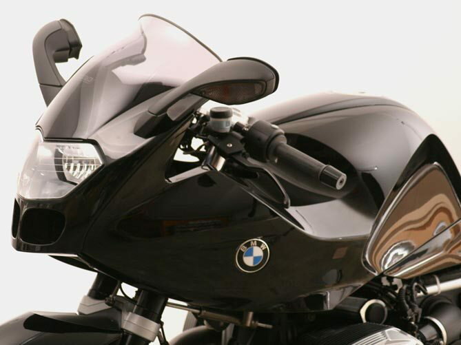 MRA エムアールエー スクリーン スポイラー R1200S BMW 外装 カラー：ブラック/グラデーション無し