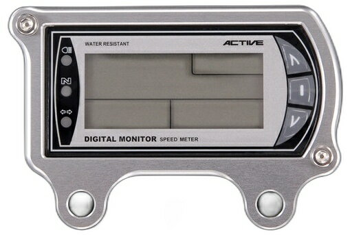 WOODSTOCK ウッドストック オプションメーター用汎用パネル アクティブ デジタルモニター Ver.2 (スピ..