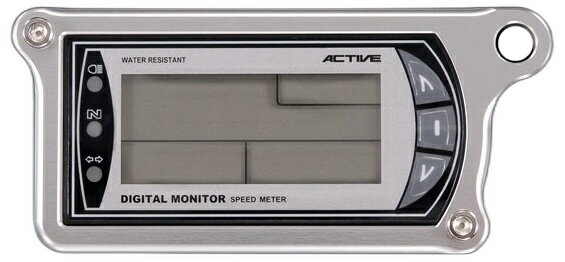 WOODSTOCK ウッドストック オプションメーター用汎用パネル アクティブ デジタルモニター Ver.2 (スピ..