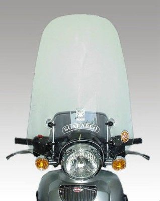 ISOTTA イソッタ ウインドシールド SCARABEO150 [スカラベオ] SCARABEO125 SCARABEO200[スカラベオ] APRILIA アプリリア スクリーン 外装