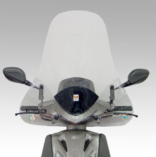 ISOTTA イソッタ ウインドシールド AGILITY50 AGILITY125 KYMCO キムコ スクリーン 外装