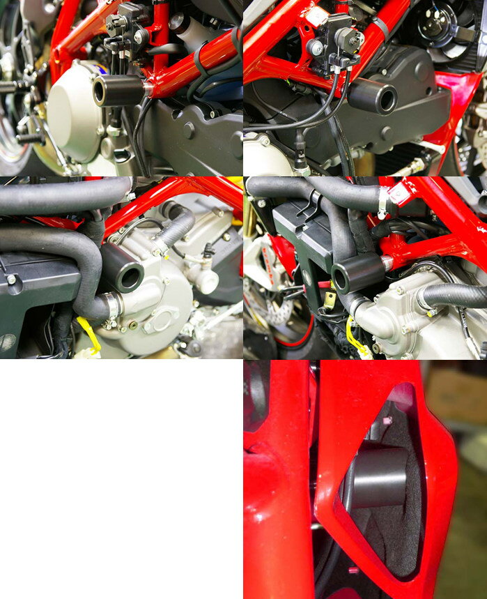 BABYFACE ベビーフェイス [IDEAL] フレーム／エンジンスライダー 848 1098 1198 STREETFIGHTER DUCATI ドゥカティ エンジンスライダー・フレームスライダー フレーム