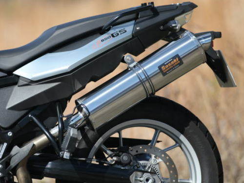 Sasaki sports club ササキスポーツクラブ チタンスリップオンマフラー F800GS F650GS 2気筒用 BMW スリップオンマフラー マフラー
