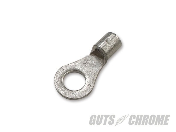 GUTS CHROME ガッツクローム 丸形圧着端子 12AWG(3.5sq)用 M5 圧着端子・ギボシ端子 スイッチ・ハーネス関係 電装系