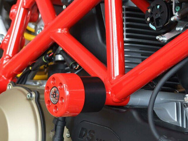 P&A International P&Aインターナショナル 衝撃吸収ダンパー内蔵クラッシュパッド X-Pad GT 1000 Hypermotard 1100 Evo SP S1000Sport DUCATI ドゥカティ エンジンスライダー・フレームスライダー フレーム