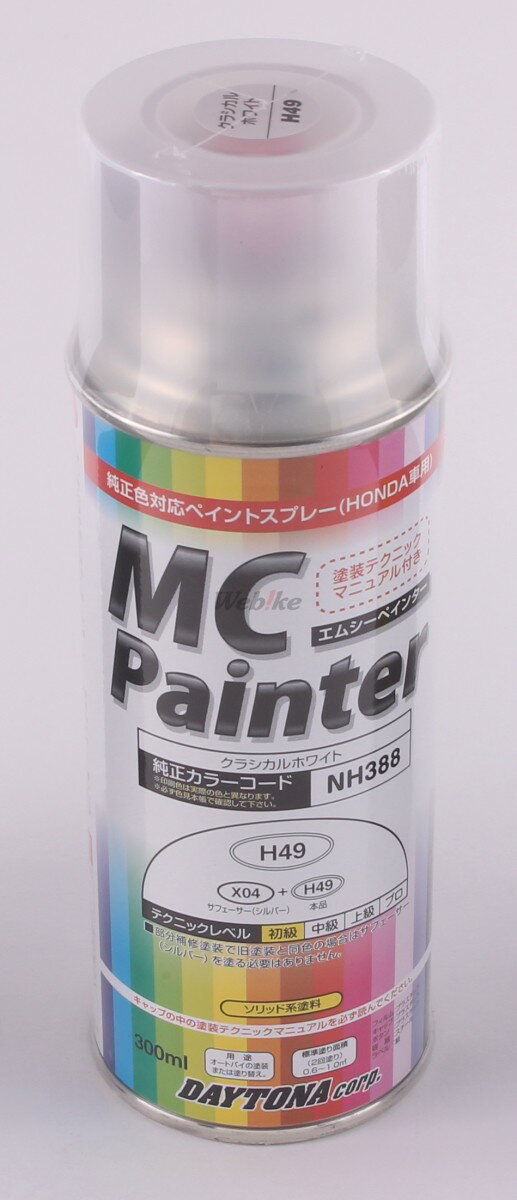 DAYTONA デイトナ MCペインター APE [エイプ] クレアスクーピー シャドウスラッシャー400 ジョルノクレア ズーマー HONDA ホンダ スプレー塗料 塗装関連 ケミカル