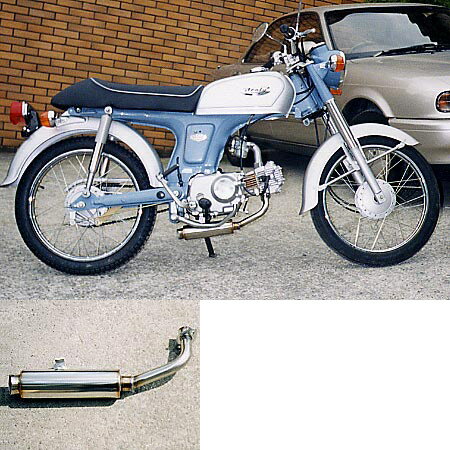 WirusWin ウイルズウィン ロッドダウンショートマフラー CL50 HONDA ホンダ フルエキゾーストマフラー マフラー