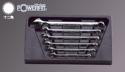 KTC Nepros ネプロス コンビネーションレンチセット [6本組] ミリ（コンビネーションレンチ） コンビネーションレンチ ハンドツール