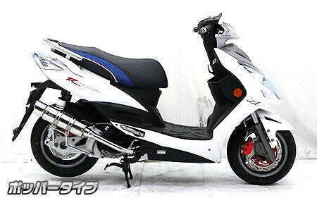 WirusWin ウイルズウィン ロイヤルマフラー ポッパータイプ RACING150Fi KYMCO キムコ フルエキゾーストマフラー マフラー