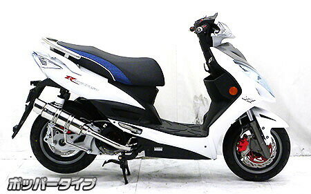 WirusWin ウイルズウィン ロイヤルマフラー ポッパータイプ RACING150Fi KYMCO キムコ