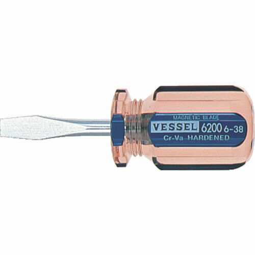 VESSEL ベッセル クリスタラインドライバースタビータイプ 6200 マイナスドライバー ドライバー ハンド..