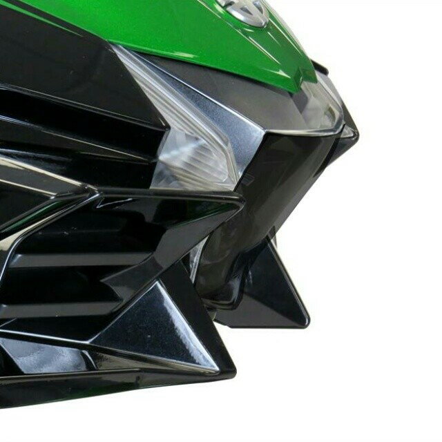 ODAX オダックス POWER BRONZE ヘッドライトレンズシールド ニンジャ H2 SX KAWASAKI カワサキ 外装