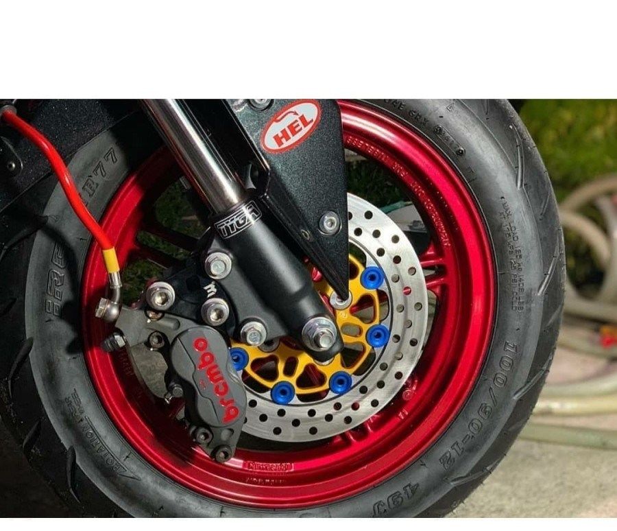 WR3 ダブルアールスリー フロントキャリパーサポート BREMBO用 Z125 KAWASAKI カワ...