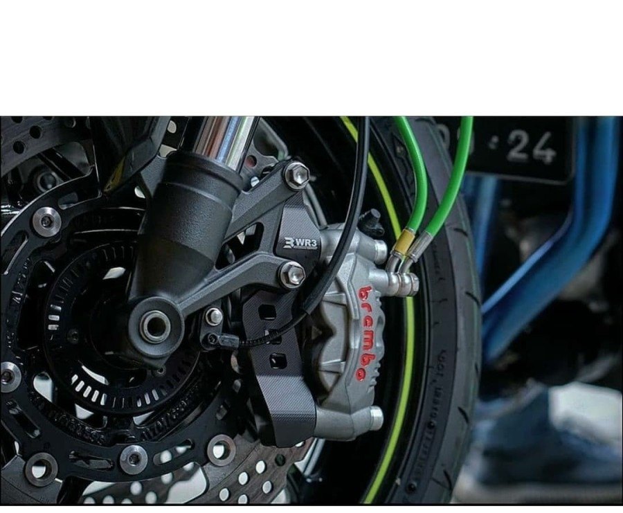 WR3 ダブルアールスリー フロントキャリパーサポート BREMBO用 Z900 KAWASAKI カワサキ キャリパーサポート・ブラケット ブレーキ 2