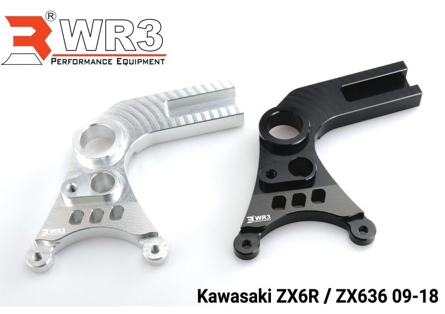 WR3 ダブルアールスリー Rear Brake Caliper Bracket for Brembo リアキャリパーサポート ZX-6R ZX636 KAWASAKI カワサキ KAWASAKI カワサキ