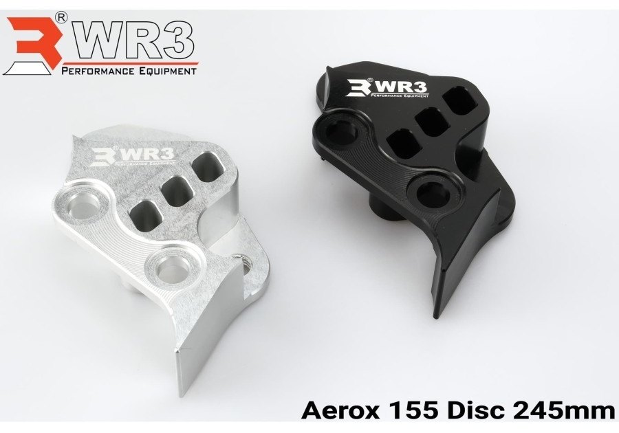 WR3 ダブルアールスリー フロントキャリパーサポート BREMBO用 AEROX 155 YAMAHA ヤマハ キャリパーサポート・ブラケット ブレーキ