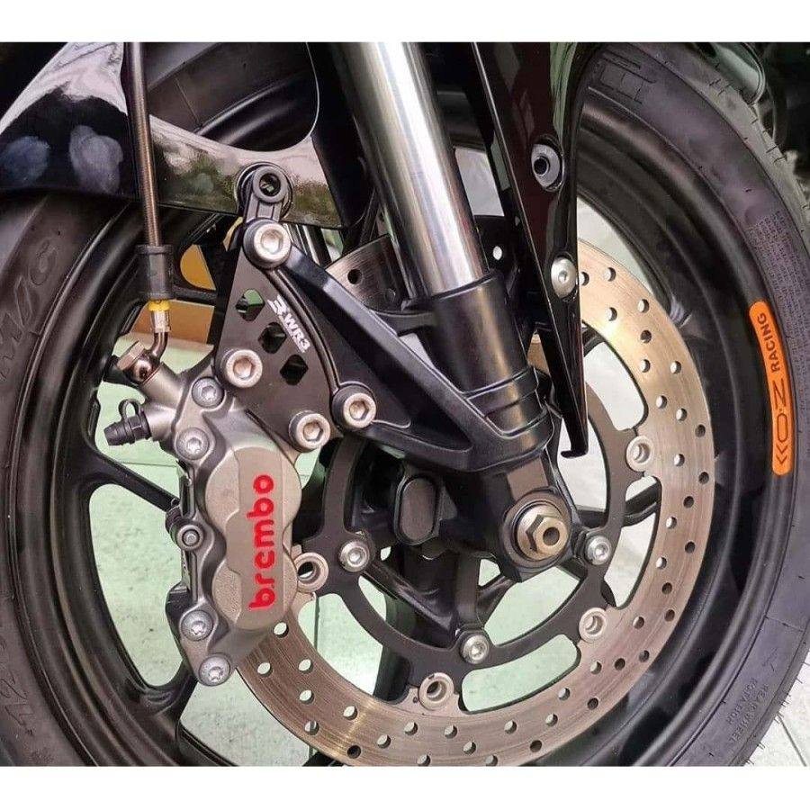 WR3 ダブルアールスリー フロントキャリパーサポート BREMBO用 YZF-R25 MT-25 MT03...