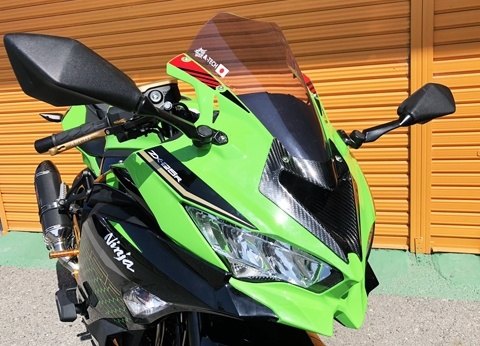 A-TECH �����ƥå� �ե���ȥ����ȥ��С� ZX-25R KAWASAKI ���掠�� �����������ס����������� ����