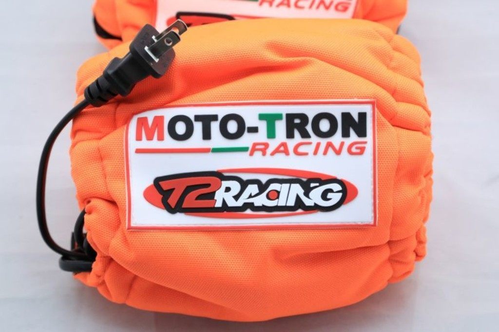 T2 Racing T2レーシング T2Racing×MotoTron製 コラボタイヤウォーマー 前後セット ...