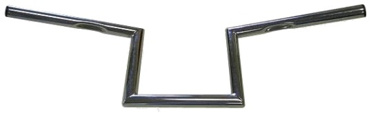 GUTS CHROME ガッツクローム Z BAR 8インチ ヘコミ有り 汎用 HARLEY-DAVIDSON ハーレーダビッドソン ハンドルバー ハンドル