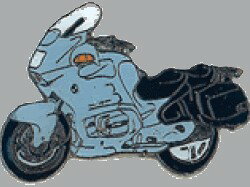Wegener ワゲナー ピンバッチ BMW R1100RT その他グッズ バイク関連グッズ