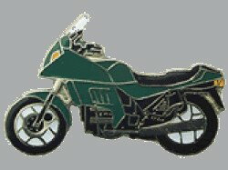 Wegener ワゲナー ピンバッチ BMW K75RT その他グッズ バイク関連グッズ