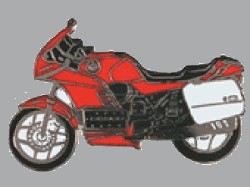 Wegener ワゲナー ピンバッチ BMW K100RS その他グッズ バイク関連グッズ