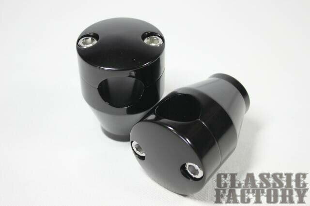 CLASSIC FACTORY クラシックファクトリー 2インチ ブラックライザー ハンドルポスト ハンドルポスト・..