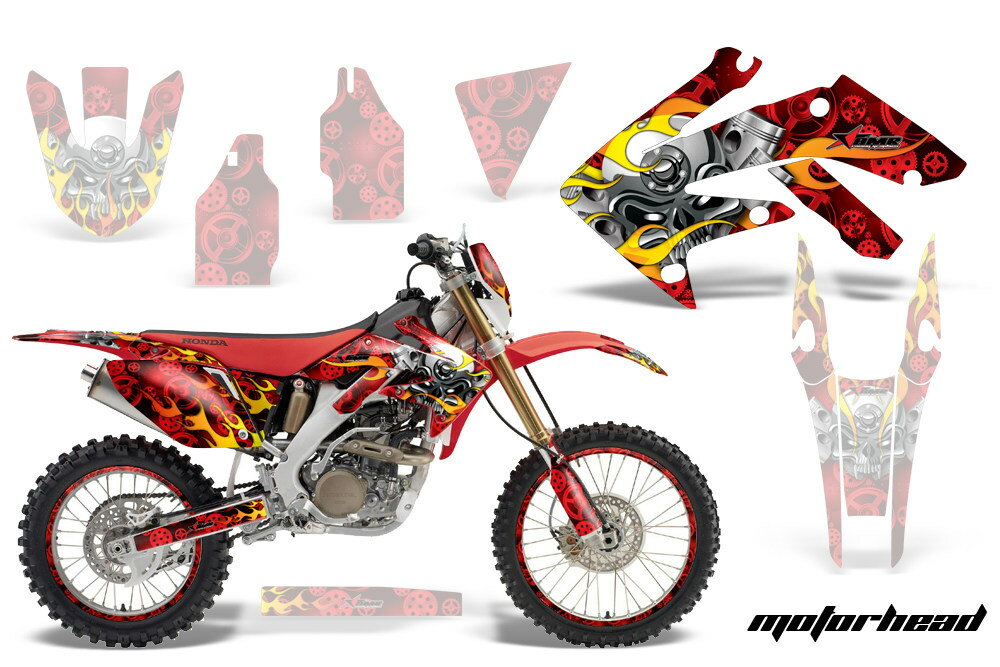 AMR エーエムアール グラフィックデカール (シュラウドキット) XR250 HONDA ホンダ ステッカー・デカール 外装