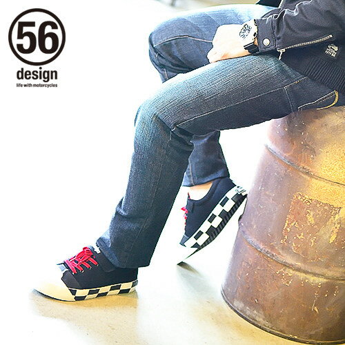 56design 56デザイン Low Cut Riding Shoes[ロー カット ライディング シューズ] サイズ：XL