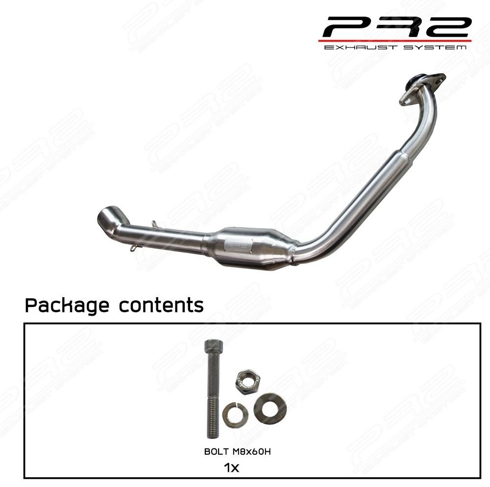 PR2 �ԡ�������ġ� EXHAUST TUBE 2�� (POWERBOMB-ORIGINAL STYLE) | YAMAHA MT-15 ��2018�ϡ� YZF-R15 ��2017�� �����������ȥѥ��� ��ޥ� �ޥե顼