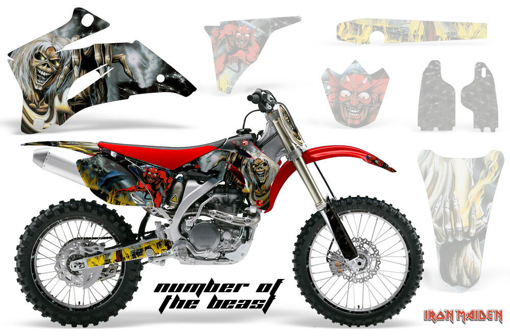 AMR エーエムアール グラフィックデカール (シュラウドキット) KLX250 KAWASAKI カワサキ ステッカー・デカール 外装