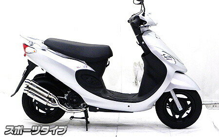 WirusWin ウイルズウィン アトミックツインマフラー スポーツタイプ X゛PRO風 50 SYM フルエキゾーストマフラー マフラー