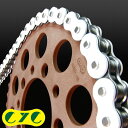 CYC CHAIN CYCチェーン 420-120L カラーチェーン【ソリッドカラー】(ホワイト) TLM50 TS50W RS50 TUONO50 トゥオノ HONDA ホンダ SUZUKI スズキ APRILIA アプリリア APRILIA アプリリア