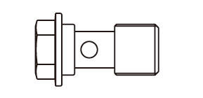 SP武川 SPタケガワ バンジョーボルト(M12×1.0) バンジョーボルト ブレーキ